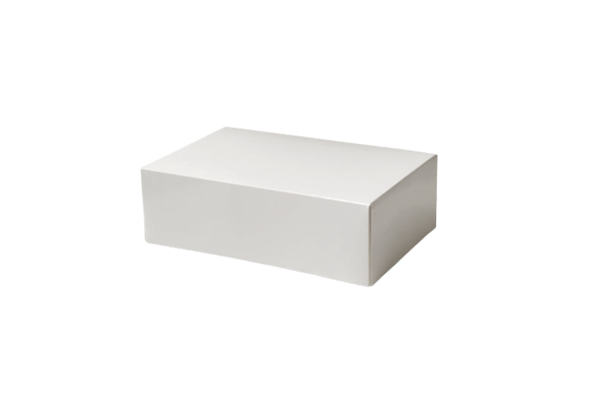 Duplex doos 240x160x80mm wit