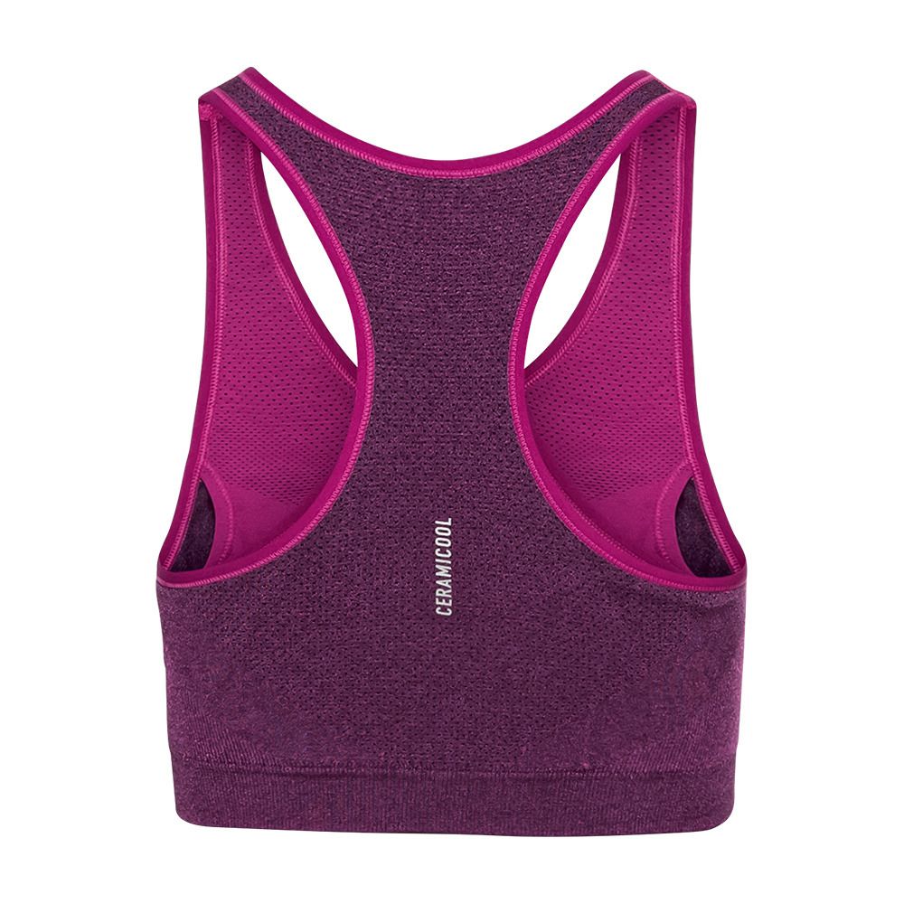 Odlo SEAMLESS MEDIUM CERAMICOOL - Brassière Femme festival fuchsia melange