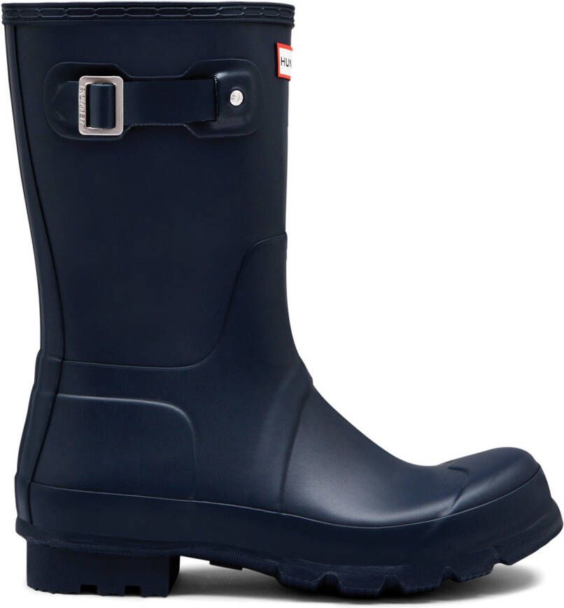 Hunter Boots Original Short Rubberlaarzen blauw