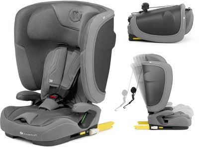 Kinderkraft FIX2GO i-Size Bilstol, Grey