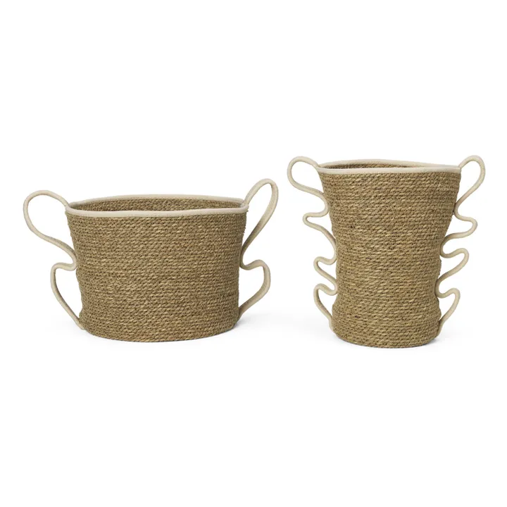 Ferm Living Panières Verso - Set de 2 | Off-White