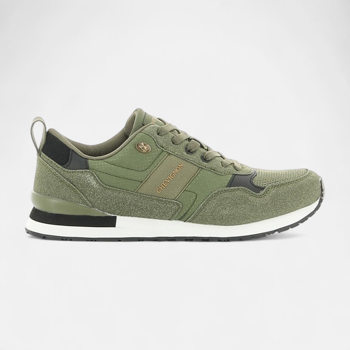 Baskets basses Homme kaki