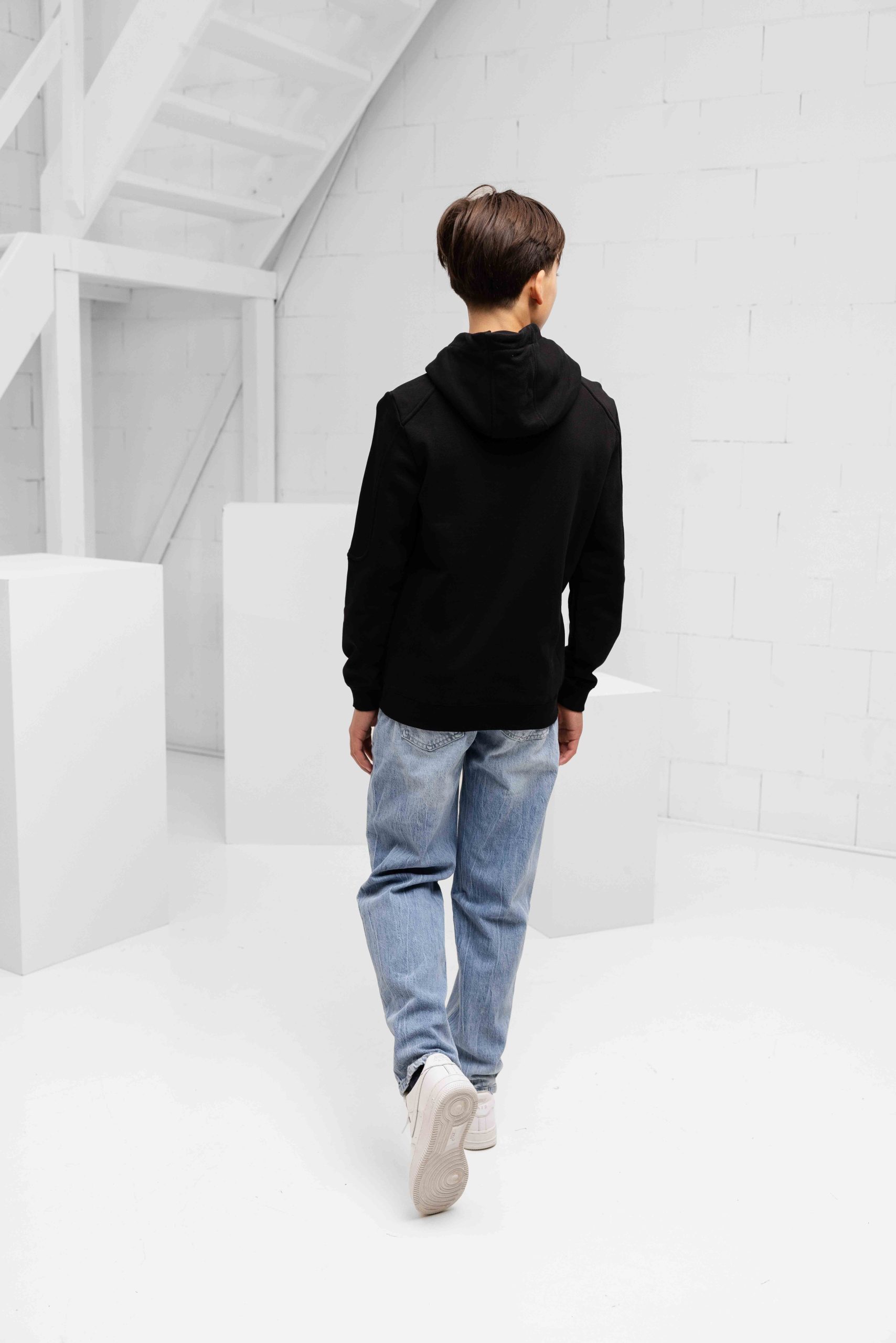 Antony Morato Hoodie Kids Zwart