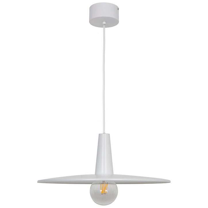 Suspension Hibonit E27 IP20 blanc 45cm