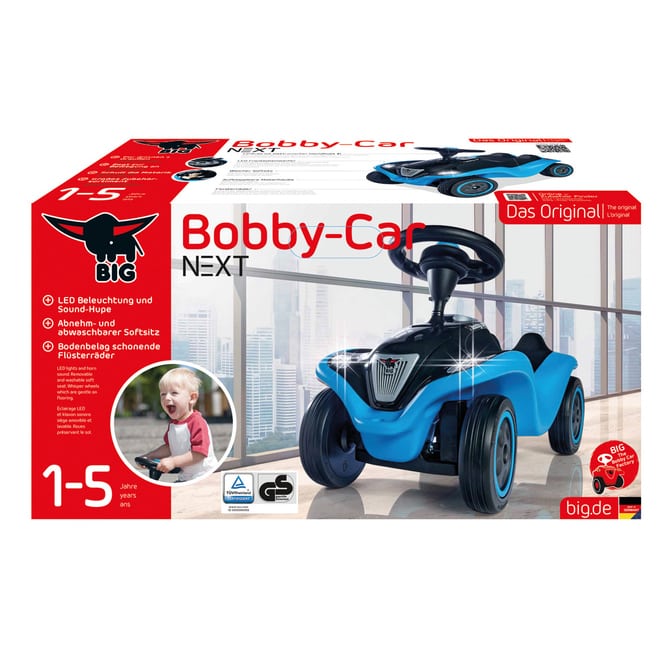 BIG - Bobby Car - NEXT - blau - mit Licht