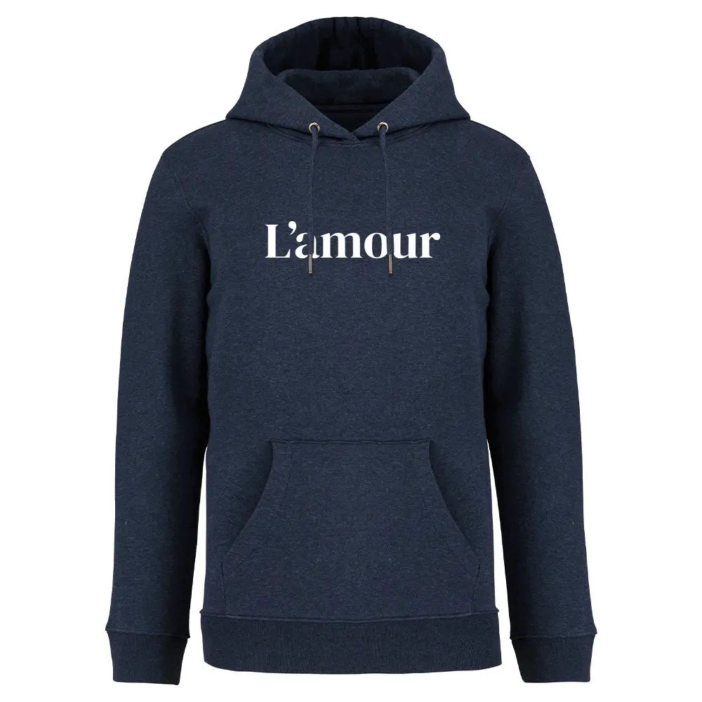 Sweat Capuche Recyclé - L'amour
