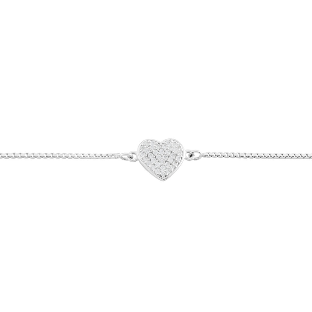 Bracelet Argent Blanc Annice Oxydes De Zirconium