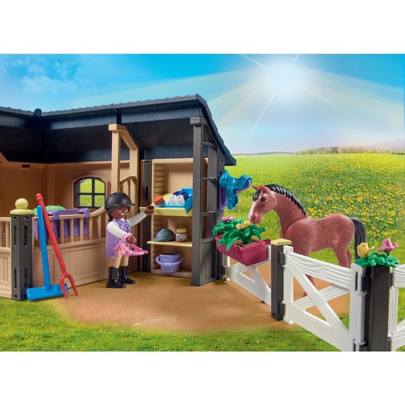Etable Carrière & Chevaux Playmobil Country 71238