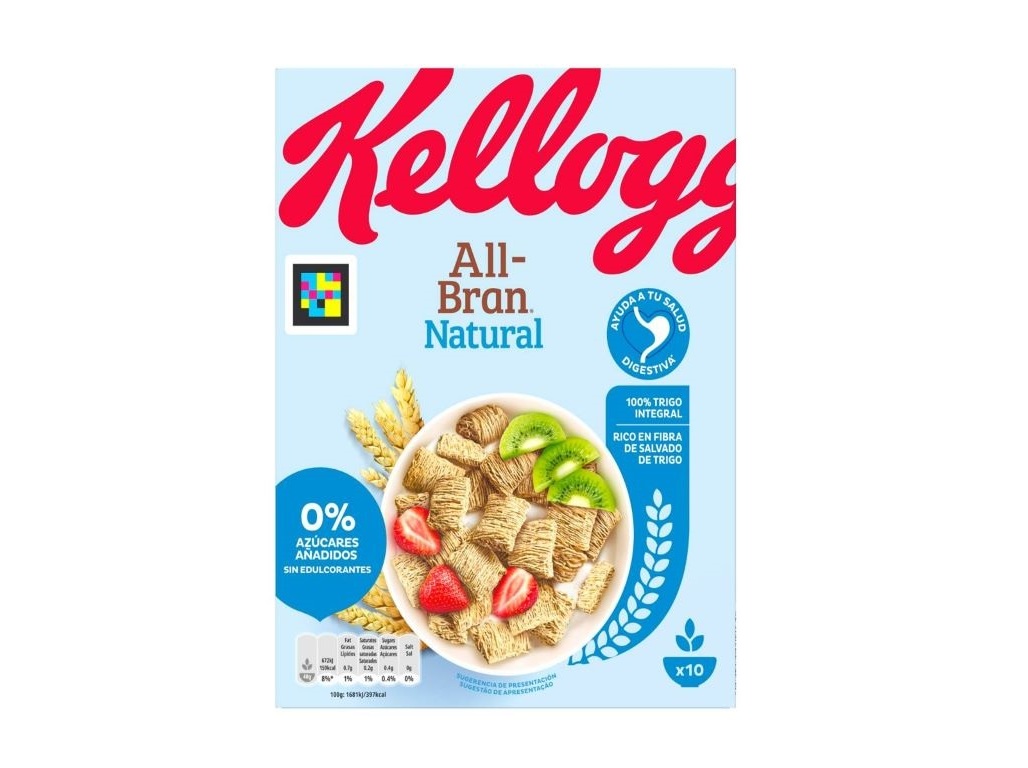 CEREAIS KELLOGG'S ALL BRAN NATURAL 450 G