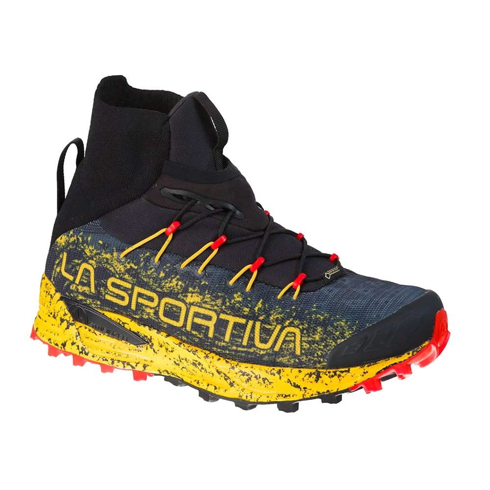 La Sportiva URAGANO GTX - Chaussures trail Homme black/yellow