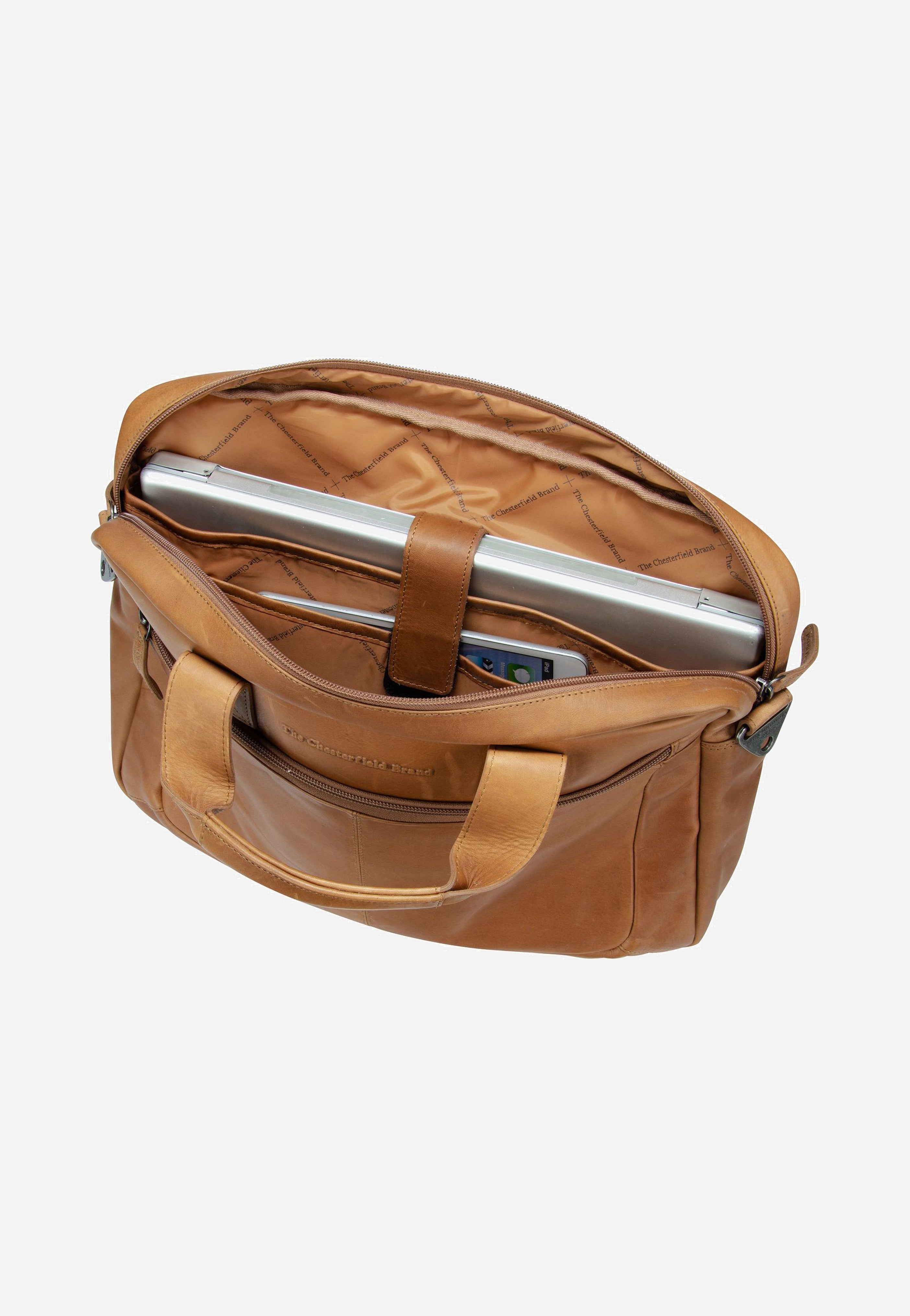 Calvi 1033 Cognac - Aktentasche