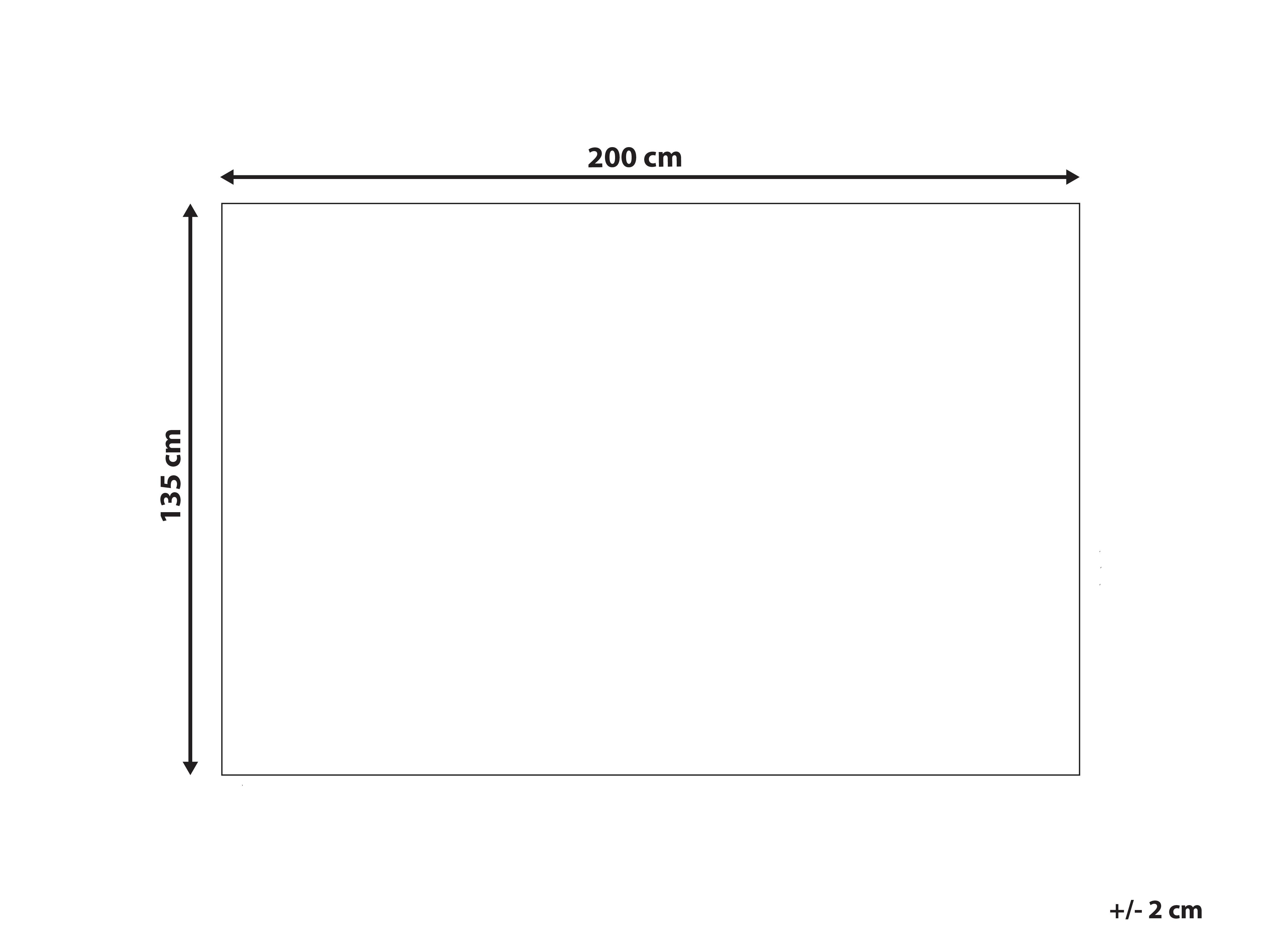Hoes verzwaringsdeken 1000 CALLISTO 135 x 200 cm Lichtgrijs