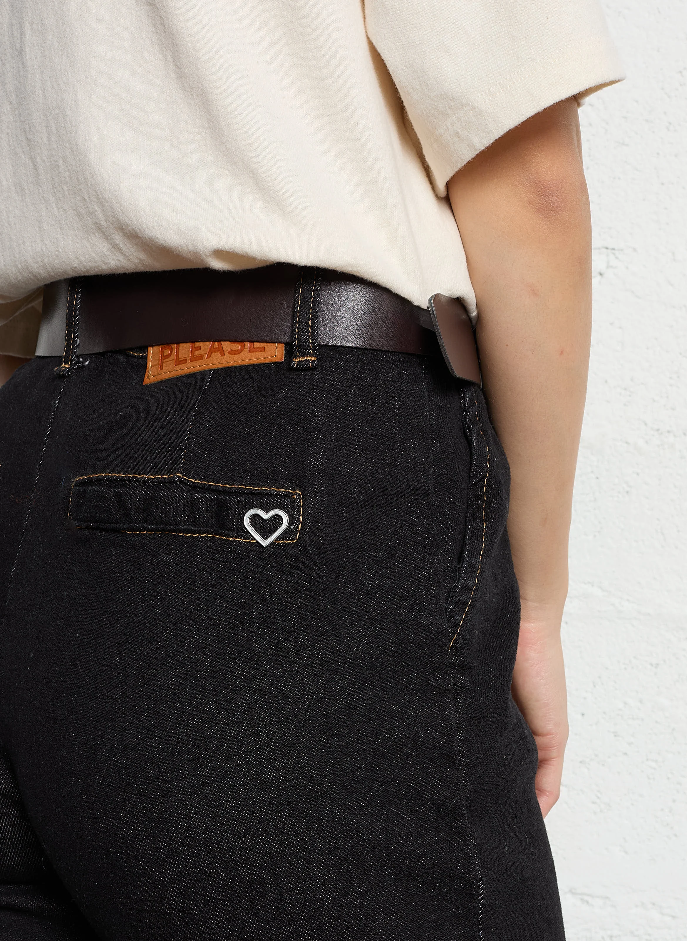 Jean large | Noir