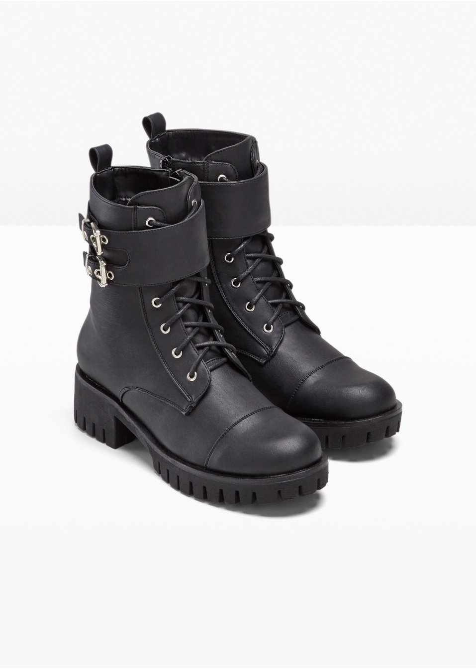 Boots à lacets