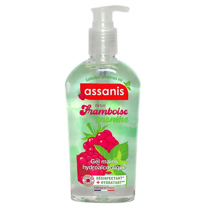 Gel hydroalcoolique Framboise Menthe 250ml