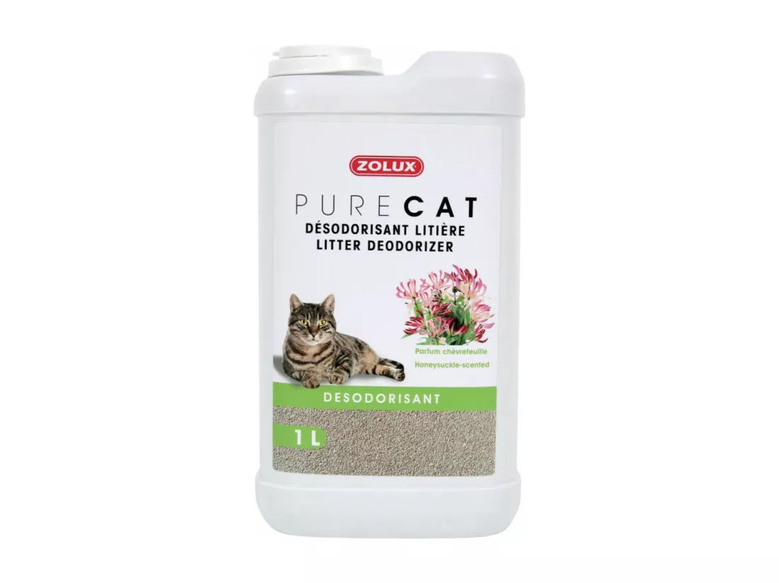 Désodorisant litière 1 litre (Lot de 3) Chèvrefeuille