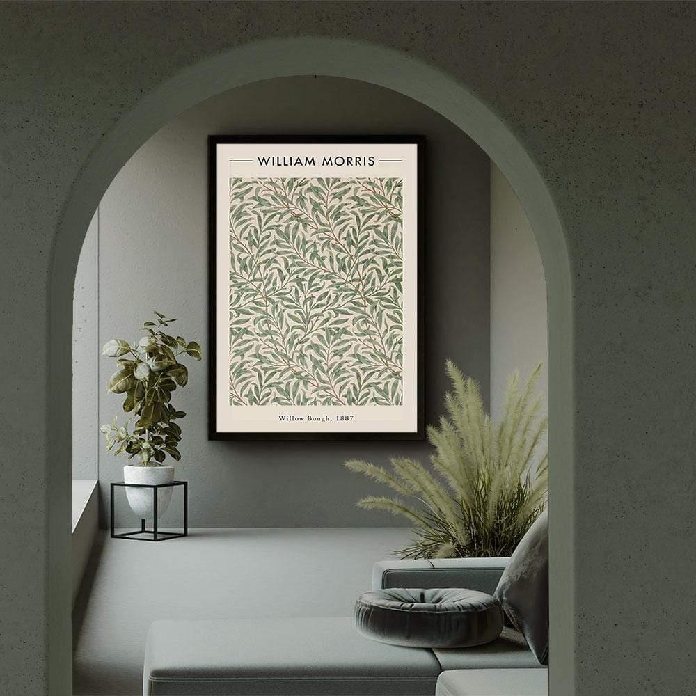 Walljar - Canvas schilderij - William Morris - Willow Bough Canvas schilderij - 70 x 100 cm
