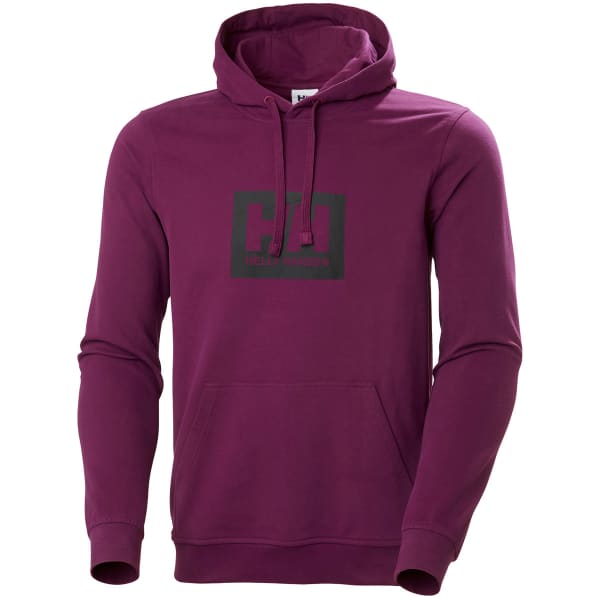 Sweatshirt HELLY HANSEN BOX HOODIE DARK MAGENTA