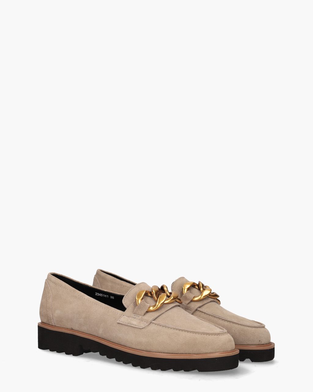 Di Lauro Sayra Beige Damesloafers