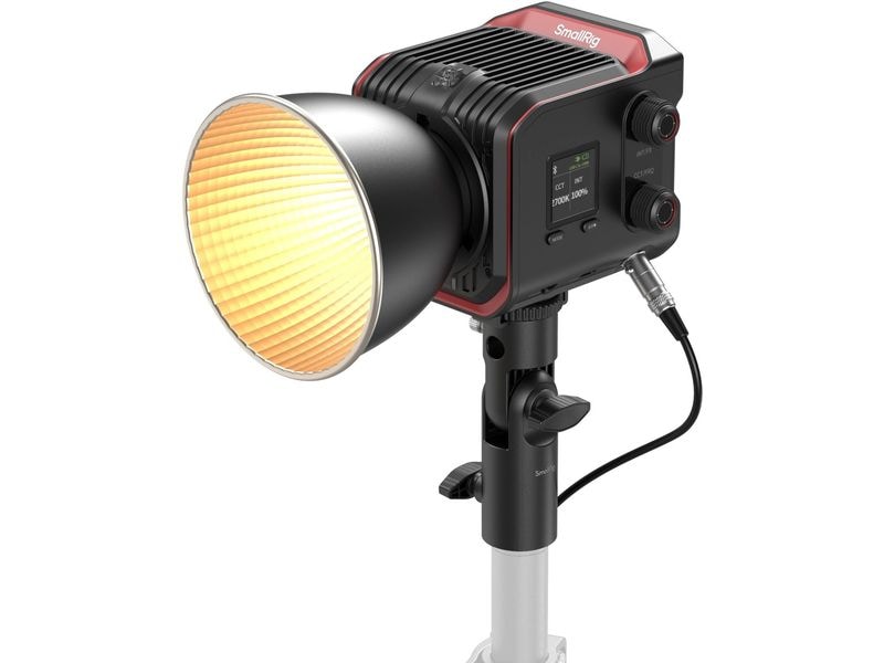 Smallrig Dauerlicht RC 100B COB LED Pro Version LED-Video-Licht mit Farbwiedergabeindex (CRI)