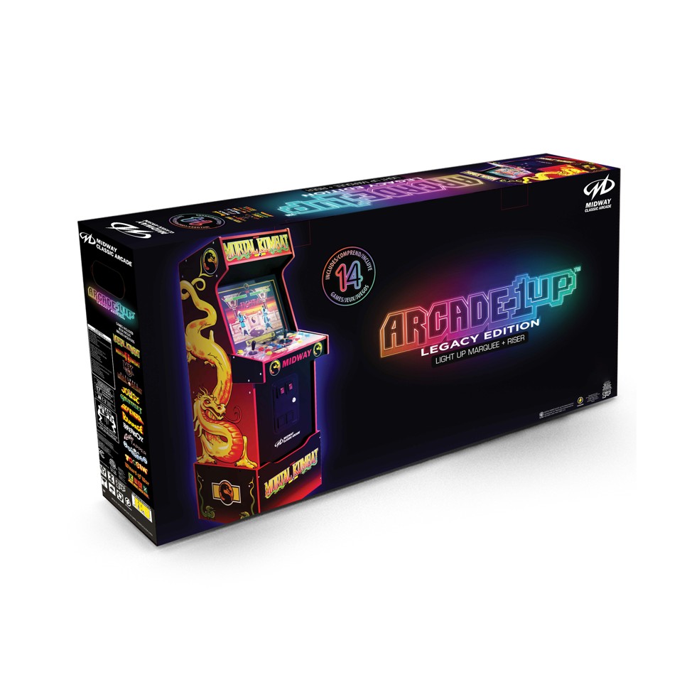 ARCADE 1 Up - Mortal Kombat Midway Legacy 14-in-1 Arcade Machine