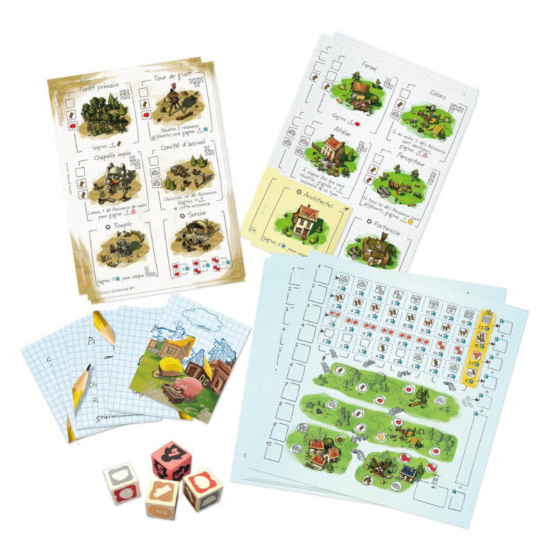 Imperial Settlers : Roll & Write