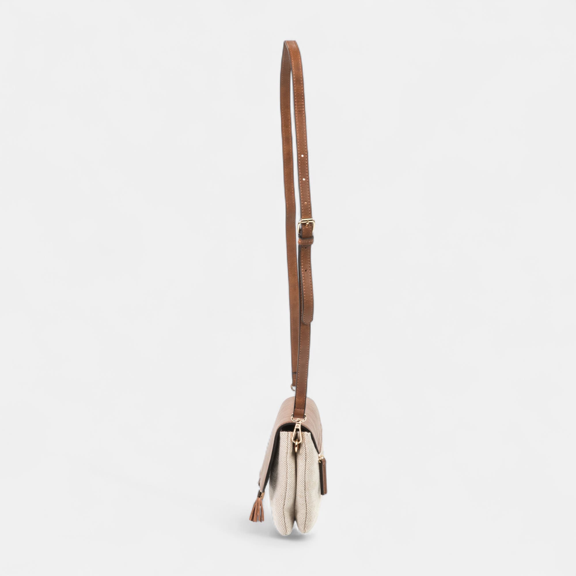 Sac bandoulière cognac