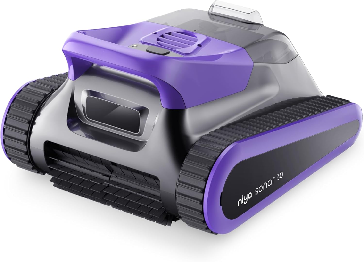 Niya Sonar 30 par Les créateurs de Dolphin, Offre jusqu'à 2h de Nettoyage sans Fil, Couverture complète de la Piscine grâce à sa Navigation Intelligente Sonar, par à Toutes Les Piscines jusqu'à 10m