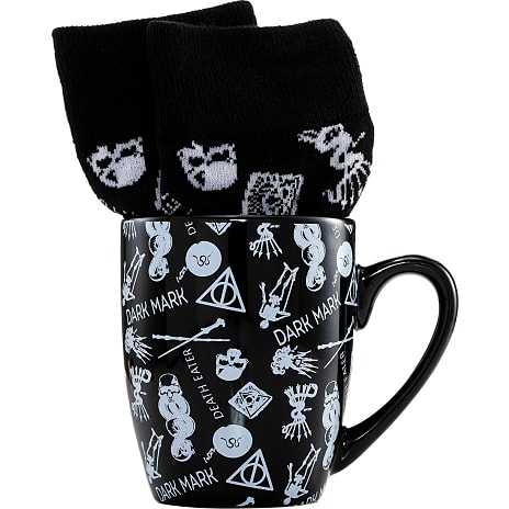 Cinereplicas Harry Potter krus og sokker - sort