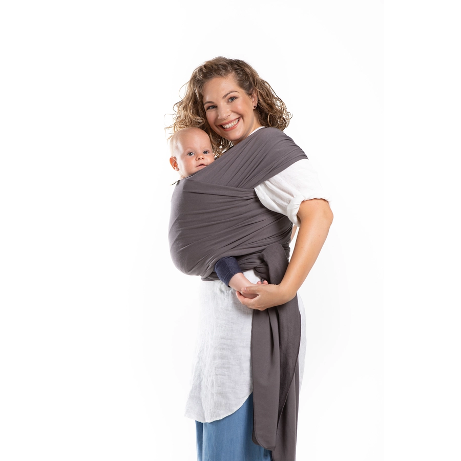 boba® Baby Tragetuch Organic Dark Grey