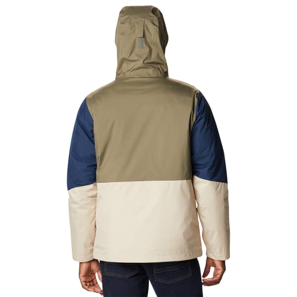 Veste de ski COLUMBIA WALLOWA PARK INTERCHANGE JKT ANCIENT FOSSIL, STONE GREEN, COLL NAVY