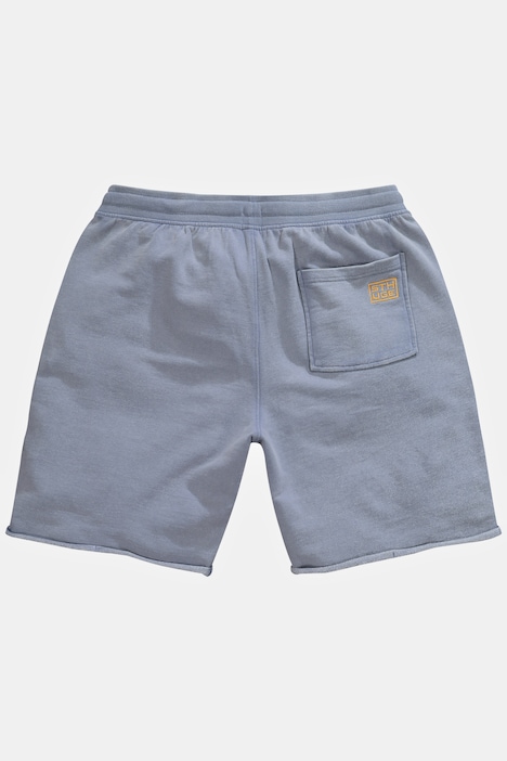 STHUGE Sweat-Bermuda, acid washed, Elastikbund, bis 8 XL
