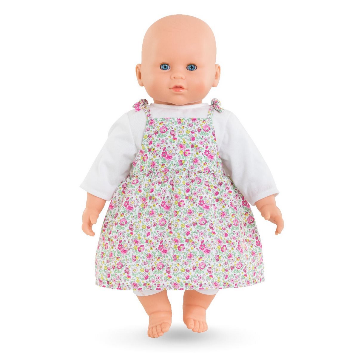 Robe Jardin en Fleurs Poupon 42 cm