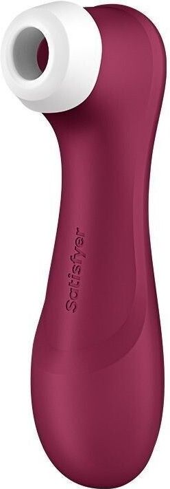 Satisfyer Pro 2 Gen 3 Rood met Handful Medium Dildo Combinatie Voordeel Set