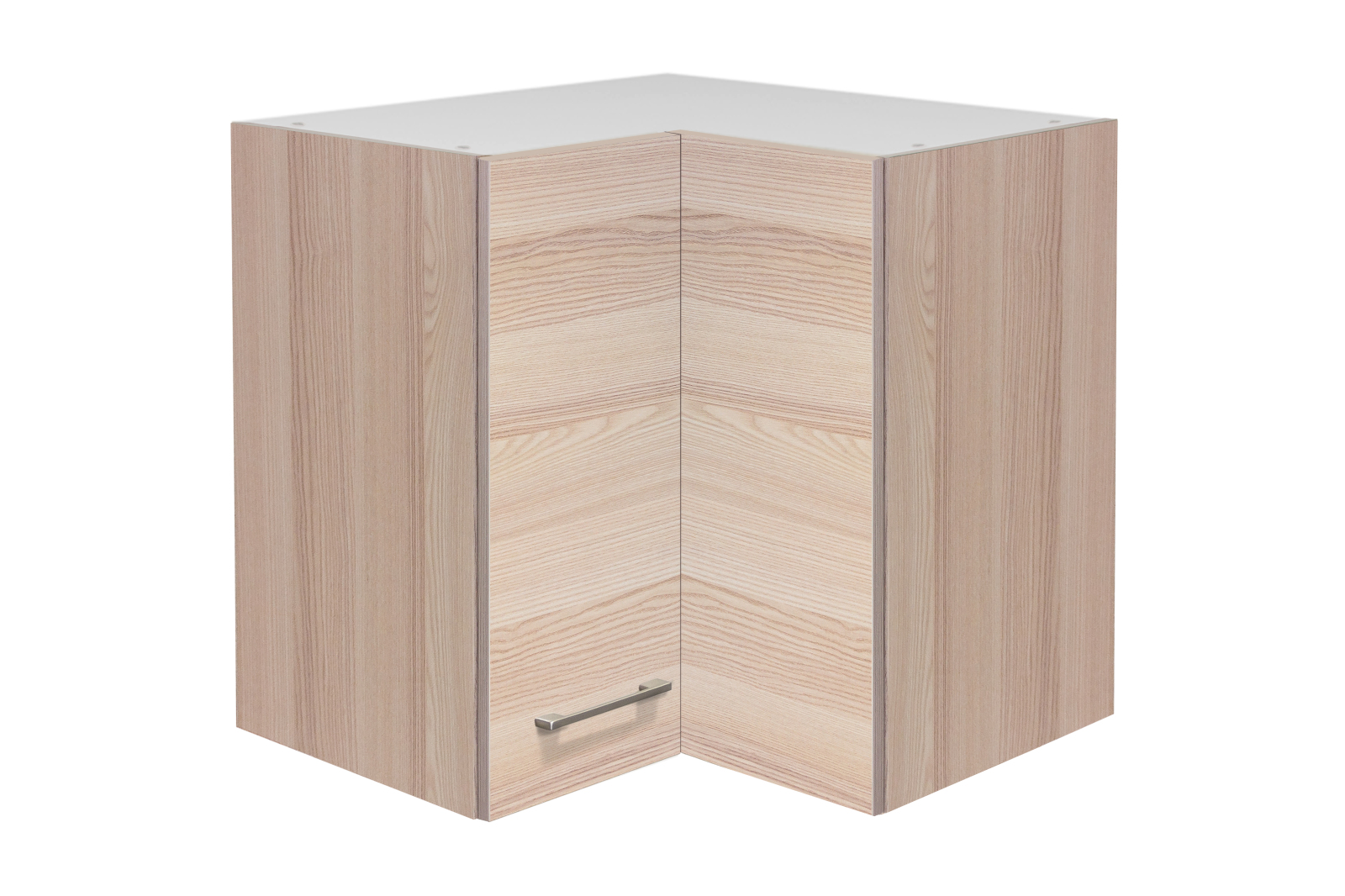 Eck-Hängeschrank FOCUS - Akazie - 60x60 cm