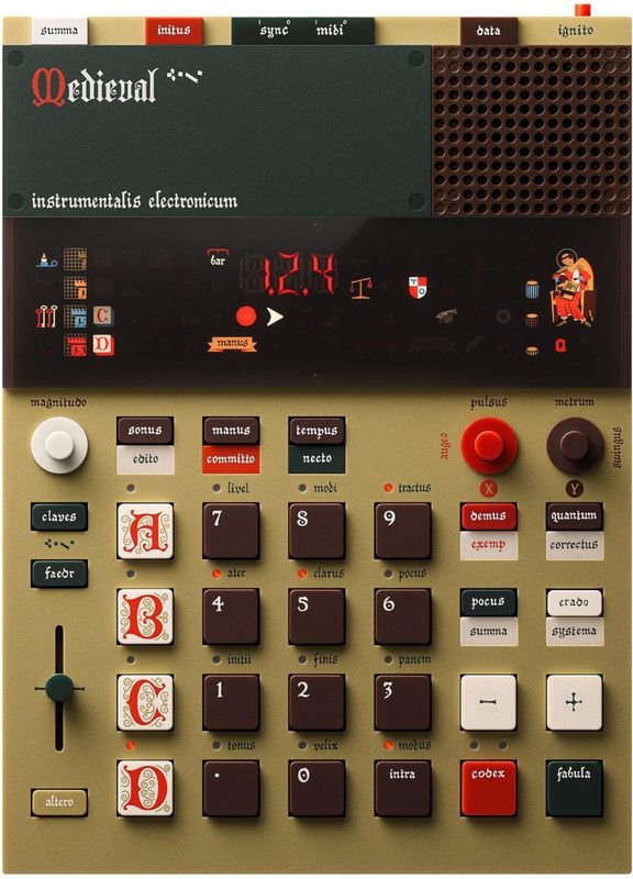 Teenage Engineering EP-1320 - Middeleeuwse Sequencer - Elektronische Sampler - Met Microfoon & Luidspreker