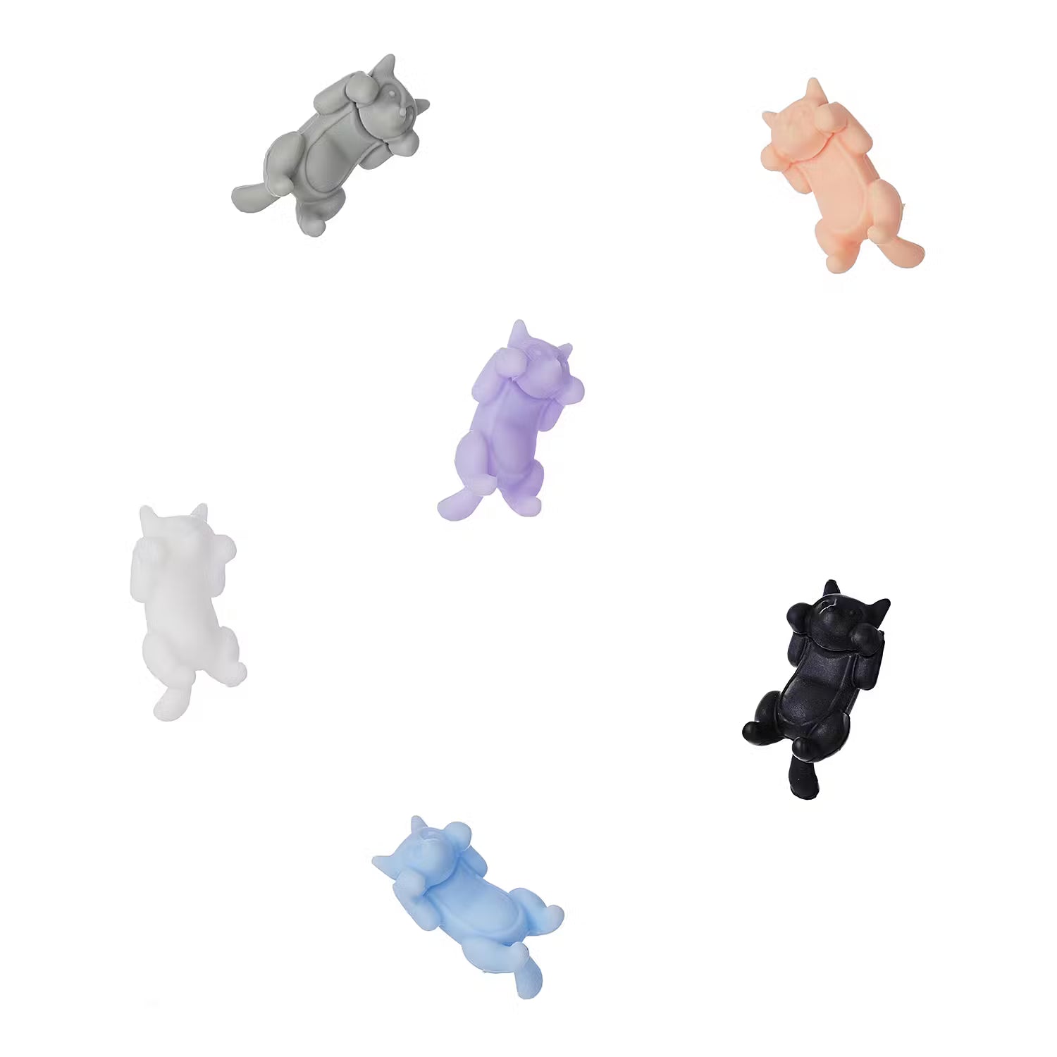 MY DRINK Glasmarker Katzen 4er-Set