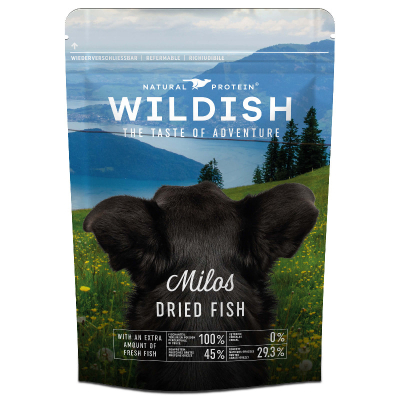 Wildish Dog Milos Dried Fish Hundesnack getrocknet 60g