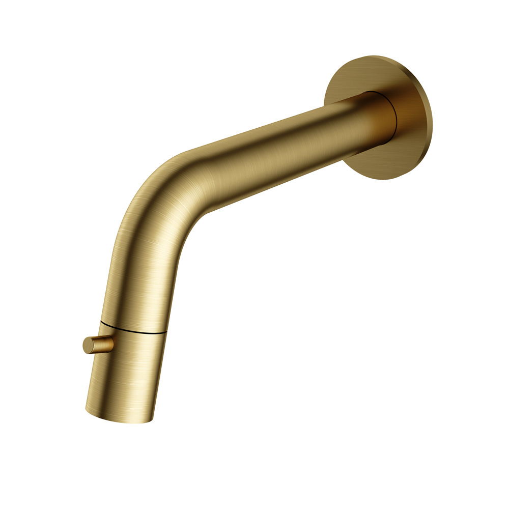 Hotbath Cobber Fonteinkraan inbouw Geborsteld Messing PVD UW001