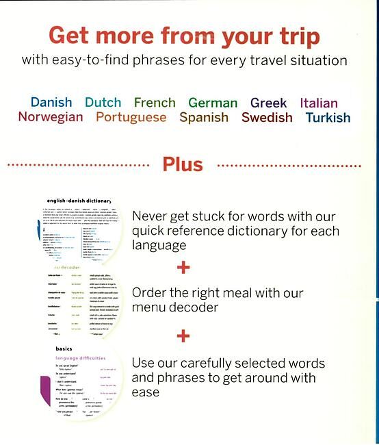 LONELY PLANET - WESTERN EUROPE PHRASEBOOK