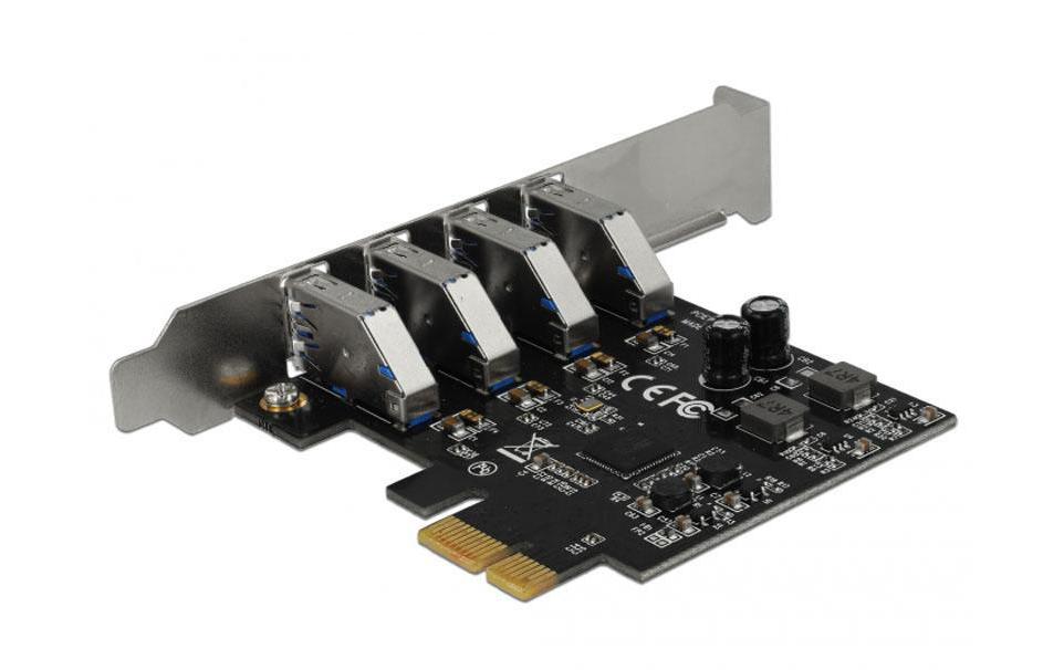 PCI-Express-Karte 90304 USB 3.0 Typ-APCIe-Schnittstellenkarte mit 4 USB-Anschlüssen