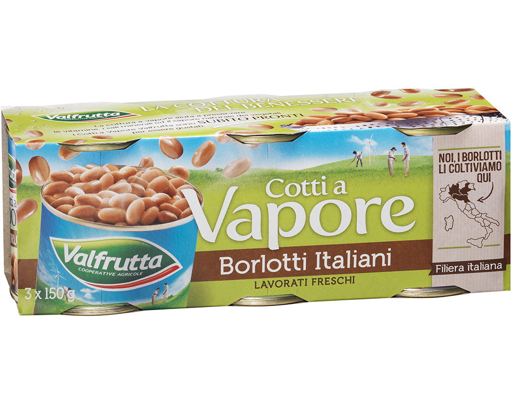 FEIJÃO MANTEIGA VALFRUTTA COZIDO AO VAPOR 3X150(140)G