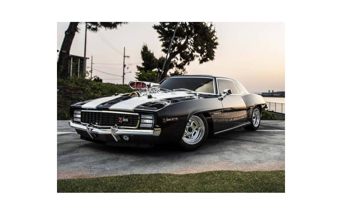 Serienwagen Fazer MK2 VE 1969 Camaro Z28 1:10, ARTR<br>4WD Brushless On-Road Modell mit detaillierter 1969 Chevrolet Camaro Z28 Karosserie