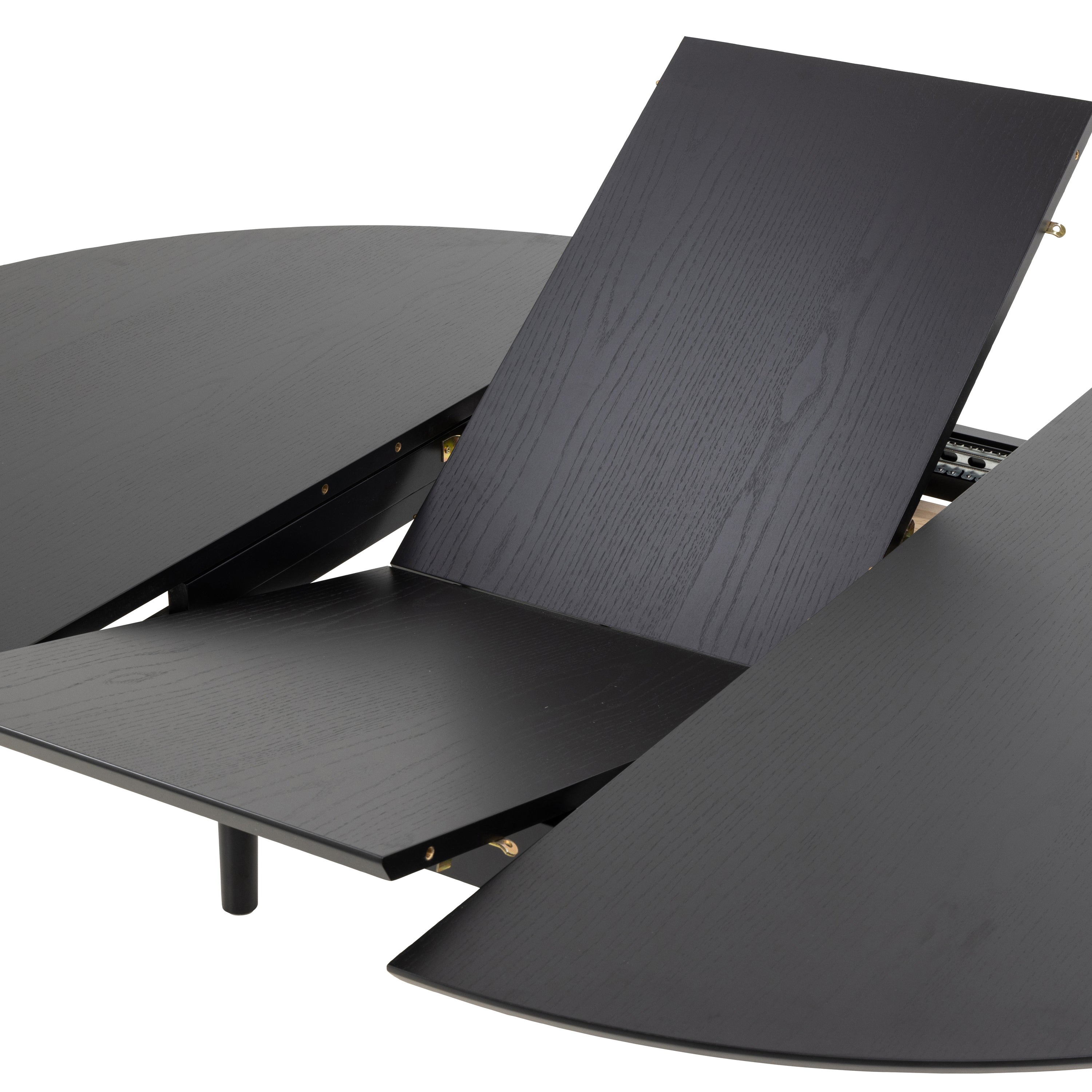 by fonQ Evolve Eettafel Uitschuifbaar - Ã 115 cm - Zwart