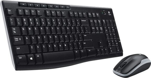 Logitech Mk270 Trådløs Tastatur Og Mus Sæt