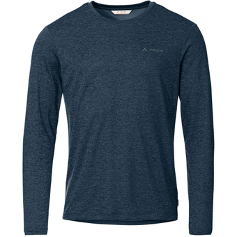Vaude Essential Langarmshirt Dark Sea Uni Herren