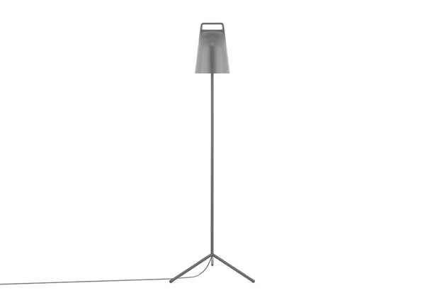 Normann Copenhagen  Stage gulvlampe, grå - H: 122 cm.