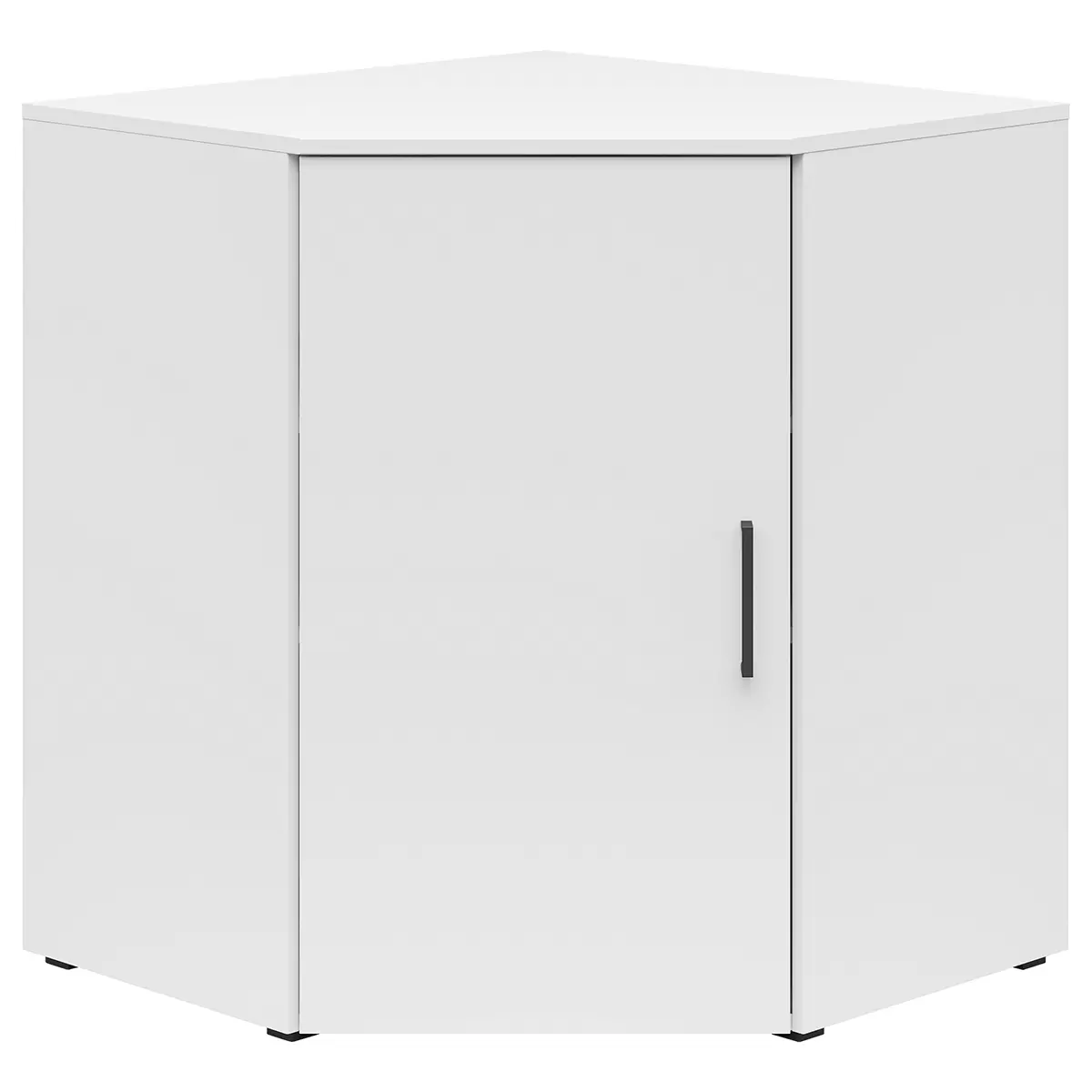 Eckkommode Cabinet weiss