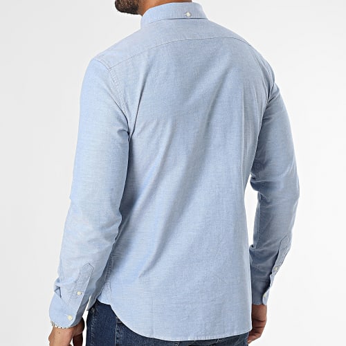 Chemise Manches Longues Slim 29599 Bleu Clair