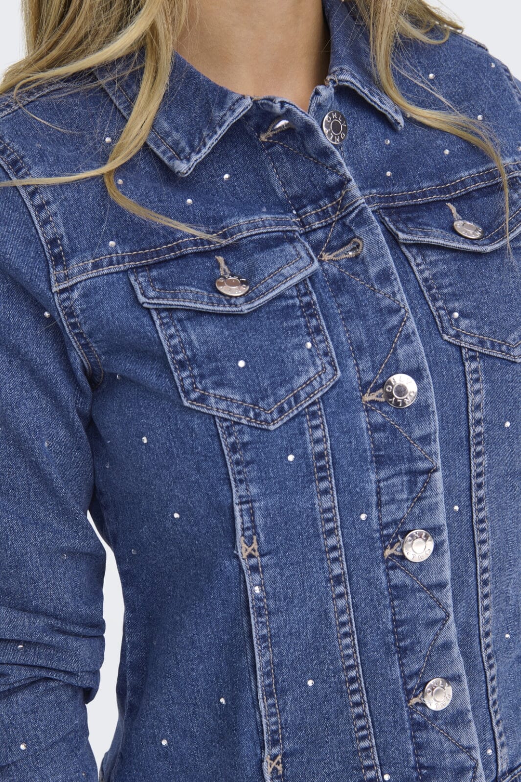 Only Onlwonder Rhinestone Jacket Pim